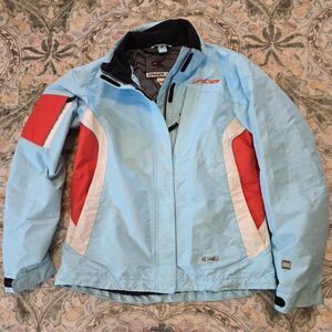Spyder Xscap Ladies Ski Snowboard Jacket - Size 8 - Light Blue